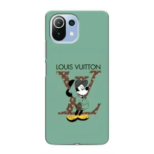 Чохли Луі Вітон для Xiaomi Mi 11 Lite (AlphaPrint - LOUIS VUITTON) (Міккі Маус LV)