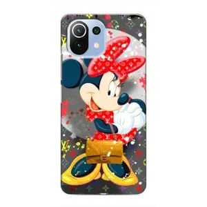 Чехол Disney Mouse Xiaomi Mi 11 Lite (PREMIUMPrint) (Minni с бантиком)