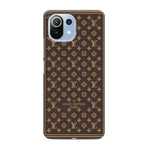 Чохли Луі Вітон для Xiaomi Mi 11 Lite (AlphaPrint - LOUIS VUITTON) (шпалери LV)