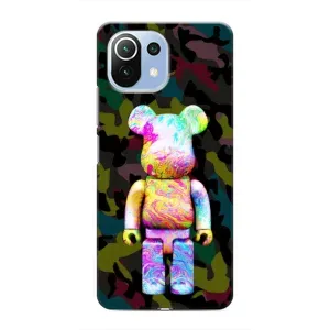 Чехлы для Xiaomi Mi 11 Lite - Bearbrick Louis Vuitton (PREMIUMPrint) (Яркий Bearbrick)