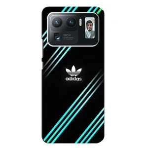 Чохли Адидас для Xiaomi Mi 11 Ultra (AlphaPrint) (Адідас з полосами)