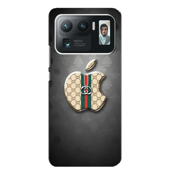 Чехол с принтом «Apple gucci» для Xiaomi Mi 11 Ultra Чехол с принтом «Apple gucci» для Xiaomi Mi 11 Ultra