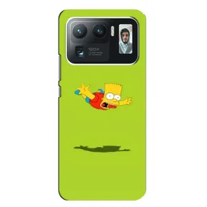 Чехол с Симпсонами для Xiaomi Mi 11 Ultra (VPrint) (Барт Симпсон)