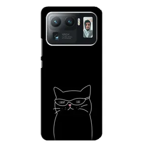 Чохол з малюнком кіт на Xiaomi Mi 11 Ultra (Байдужий кіт)