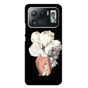 Чехлы (ART) Цветы на Xiaomi Mi 11 Ultra (VPrint) (Білі квіти)