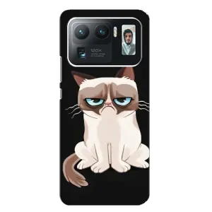 Чохол з принтом для Xiaomi Mi 11 Ultra (AlphaPrint) Модні коти (Сумний кіт)