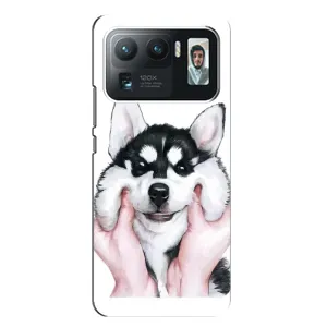 Чохол з Хаскі Xiaomi Mi 11 Ultra - (AlphaPrint) (Хаскі улибака)