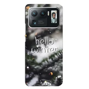 Новорічні, Святкові Чохли для Xiaomi Mi 11 Ultra - 2024 год (Hello winter)