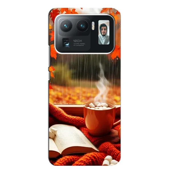 Чохол з принтом «Кава і дощ» для Xiaomi Mi 11 Ultra Чохол з принтом «Кава і дощ» для Xiaomi Mi 11 Ultra