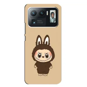 Чехол с Лабубу на Xiaomi Mi 11 Ultra (Bored Ape в красном)
