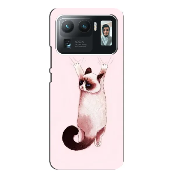 Чохол з принтом «Котик падає» для Xiaomi Mi 11 Ultra