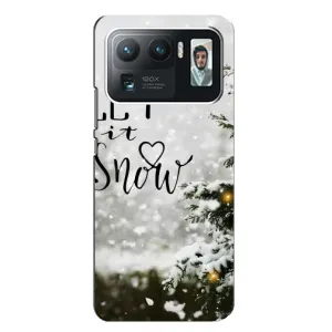 Новорічні, Святкові Чохли для Xiaomi Mi 11 Ultra - 2024 год (Let it snow)