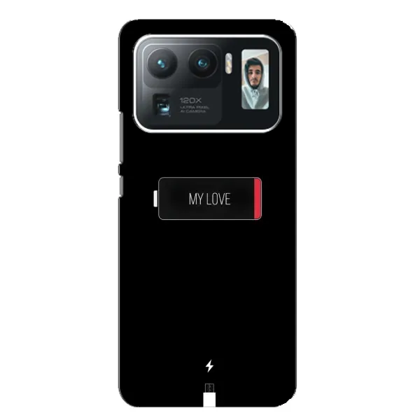 Чохол з принтом «Love battery» для Xiaomi Mi 11 Ultra Чохол з принтом «Love battery» для Xiaomi Mi 11 Ultra
