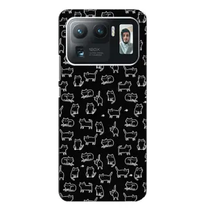 Чохол з принтом для Xiaomi Mi 11 Ultra (AlphaPrint) Модні коти (Маленькі котики)