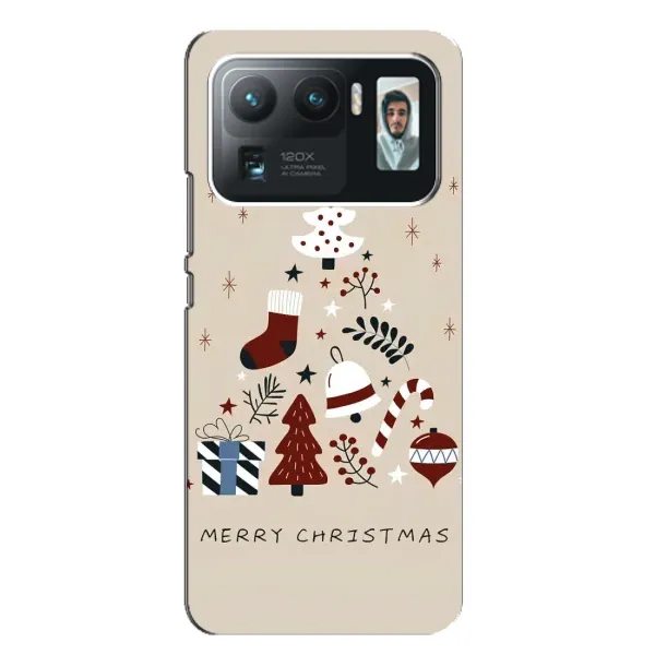 Чехол с принтом «Merry Christmas» для Xiaomi Mi 11 Ultra