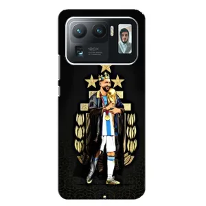 Чехлы для Xiaomi Mi 11 Ultra (Leo чемпион) (AlphaPrint) (Месси Король)