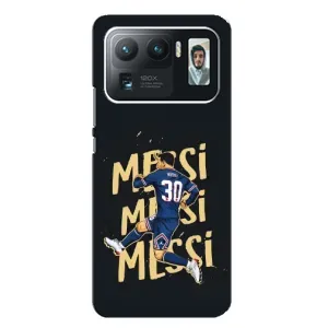 Чехлы для Xiaomi Mi 11 Ultra (Leo чемпион) (AlphaPrint) (Messi ПСЖ)