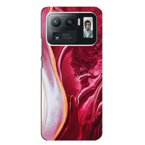 Чохол з принтом «Мрамор червоний» для Xiaomi Mi 11 Ultra Чохол з принтом «Мрамор червоний» для Xiaomi Mi 11 Ultra
