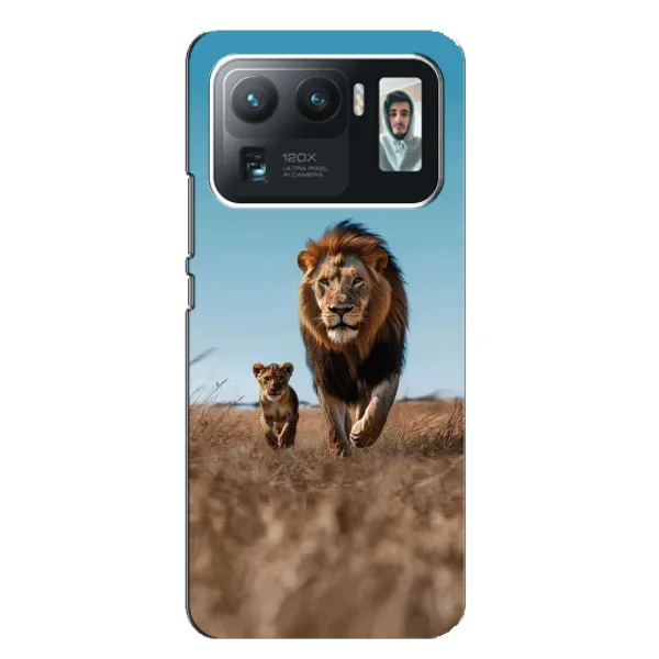 Чехол с принтом «Мусафа и Симба» для Xiaomi Mi 11 Ultra Чехол с принтом «Мусафа и Симба» для Xiaomi Mi 11 Ultra