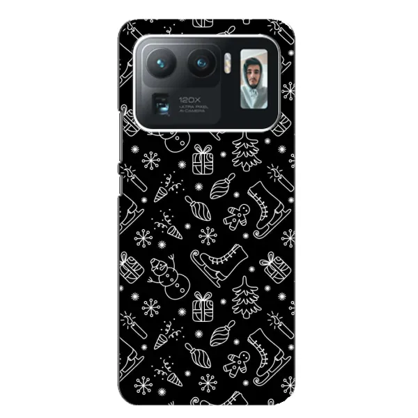 Чохол з принтом «Новорічний фон» для Xiaomi Mi 11 Ultra Чохол з принтом «Новорічний фон» для Xiaomi Mi 11 Ultra