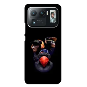 Чохол з Мавпами Xiaomi Mi 11 Ultra - (AlphaPrint) (Три мавпи)