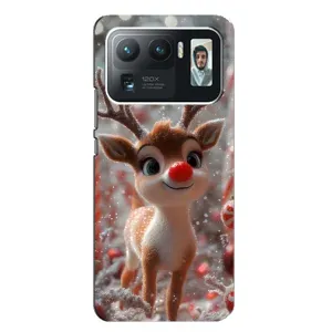 Яскравий чохол для Xiaomi Mi 11 Ultra з Зимові Оленята