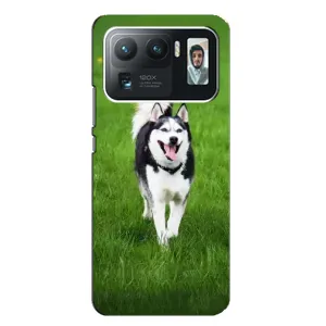 Чохол з Хаскі Xiaomi Mi 11 Ultra - (AlphaPrint) (Радісний Хаскі)