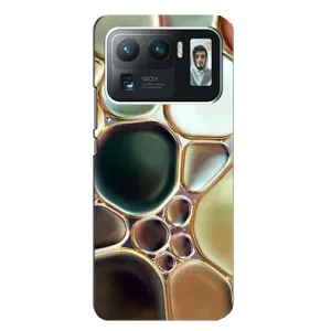 Мраморний чехол на Xiaomi Mi 11 Ultra (VPrint) (Радужний Мрамор)