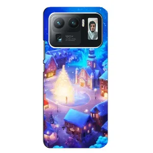 Різдвяні Чохли для Xiaomi Mi 11 Ultra (VPrint) (Різдвяне місто)