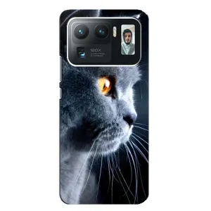 Чохли з Котиками для Xiaomi Mi 11 Ultra (VPrint) (Сірий Кіт)