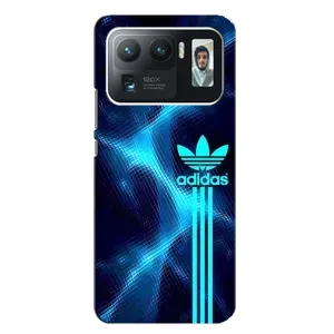 Чохли Адидас для Xiaomi Mi 11 Ultra (AlphaPrint) (Синій Адідас)