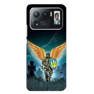 Чехлы с картинкой ЗСУ для Xiaomi Mi 11 Ultra (AlphaPrint) (Солдат ЗСУ)