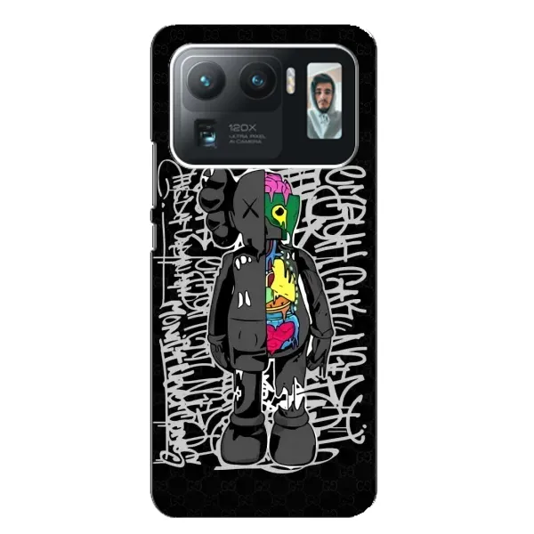 Чохол з принтом «Стиль Bearbrick» для Xiaomi Mi 11 Ultra Чохол з принтом «Стиль Bearbrick» для Xiaomi Mi 11 Ultra