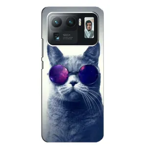 Чохол з принтом для Xiaomi Mi 11 Ultra (AlphaPrint) Модні коти (Стильний кіт)