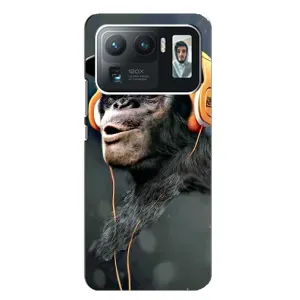 Чохол з Мавпами Xiaomi Mi 11 Ultra - (AlphaPrint) (В навушниках)