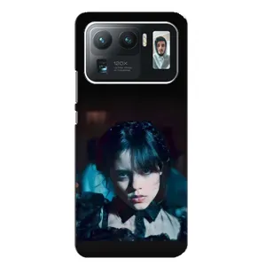 Чехлы Венсдей на Xiaomi Mi 11 Ultra Уэнсдей (AlphaPrint) (взгляд Уэнздей)
