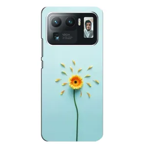 Чохли з квітами для Xiaomi Mi 11 Ultra (VPrint) (Жовта квітка)