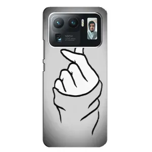 Чохол з принтом для Xiaomi Mi 11 Ultra (AlphaPrint - Знак сердечка) (Значок Love)