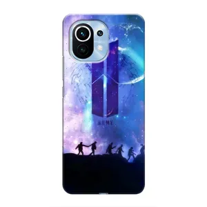 Чохли BTS для Xiaomi Mi 11 (AlphaPrint) (Army BTS)