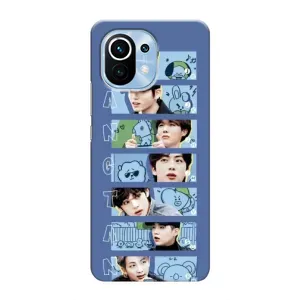 Чохли BTS для Xiaomi Mi 11 (AlphaPrint) (Bangtan)