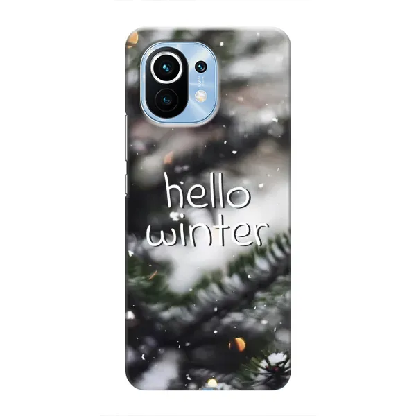 Чехол с принтом «Hello winter» для Xiaomi Mi 11 Чехол с принтом «Hello winter» для Xiaomi Mi 11