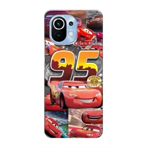 Силіконовий чохол Маквін для Xiaomi Mi 11 (Колаж Блискавка Маквін)