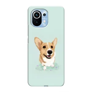 Чохли з собаками для Xiaomi Mi 11 (VPrint) (Коргі)