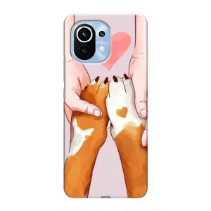 Чохли з собаками для Xiaomi Mi 11 (VPrint) (Любовь до собак)