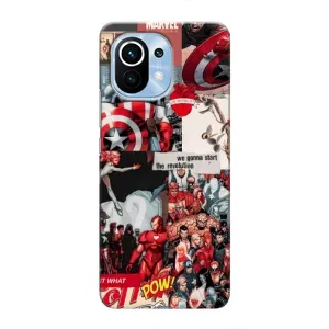 Чехол с принтом «Марвел Комикс» для Xiaomi Mi 11