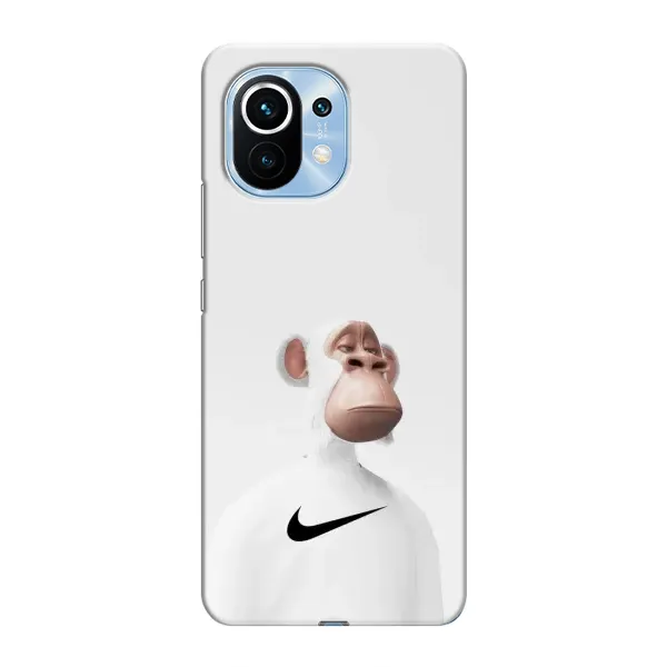 Чехол с принтом «обезьяна NFT Nike» для Xiaomi Mi 11