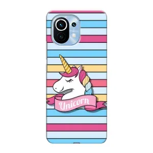 Чехол для Сяоми Ми 11 - (Единорожки - Новинки) (AlphaPrint) (Unicorn)