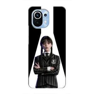 Чехлы Венсдей на Xiaomi Mi 11 Уэнсдей (AlphaPrint) (W-Wednesday)
