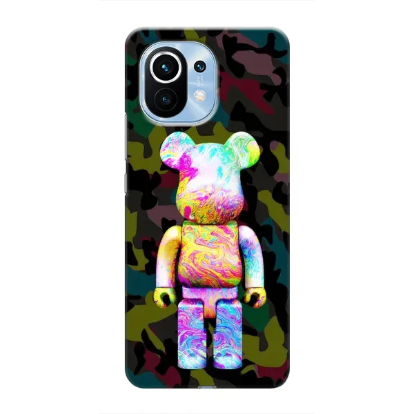Чохол з принтом «Яскравий Bearbrick» для Xiaomi Mi 11