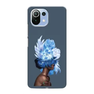Чехлы (ART) Цветы на Xiaomi Mi 11i (VPrint) (Квіти на голові)